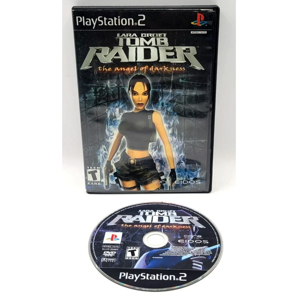 Lara Croft: Tomb Raider: The Angel of Darkness PS2 PlayStation 2 GAME‎ & DISC